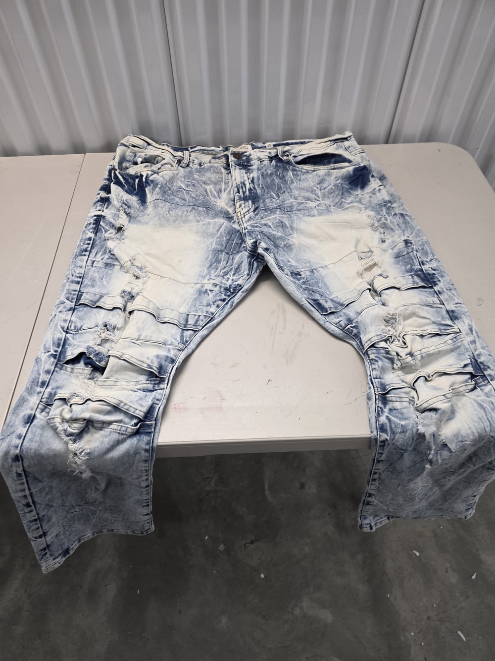 Men's FWRD Denim Distressed Jeans 46x32